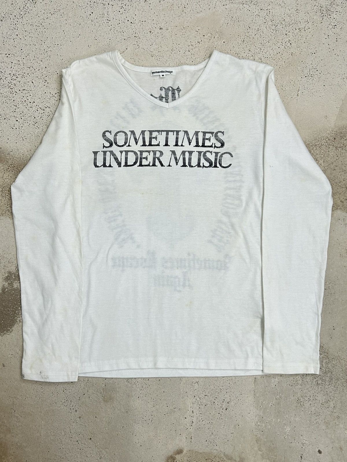 Affliction Semantic Design Japan Sometimes Under Music Sword Cross Size US S / EU 44-46 / 1 - 3 Thumbnail