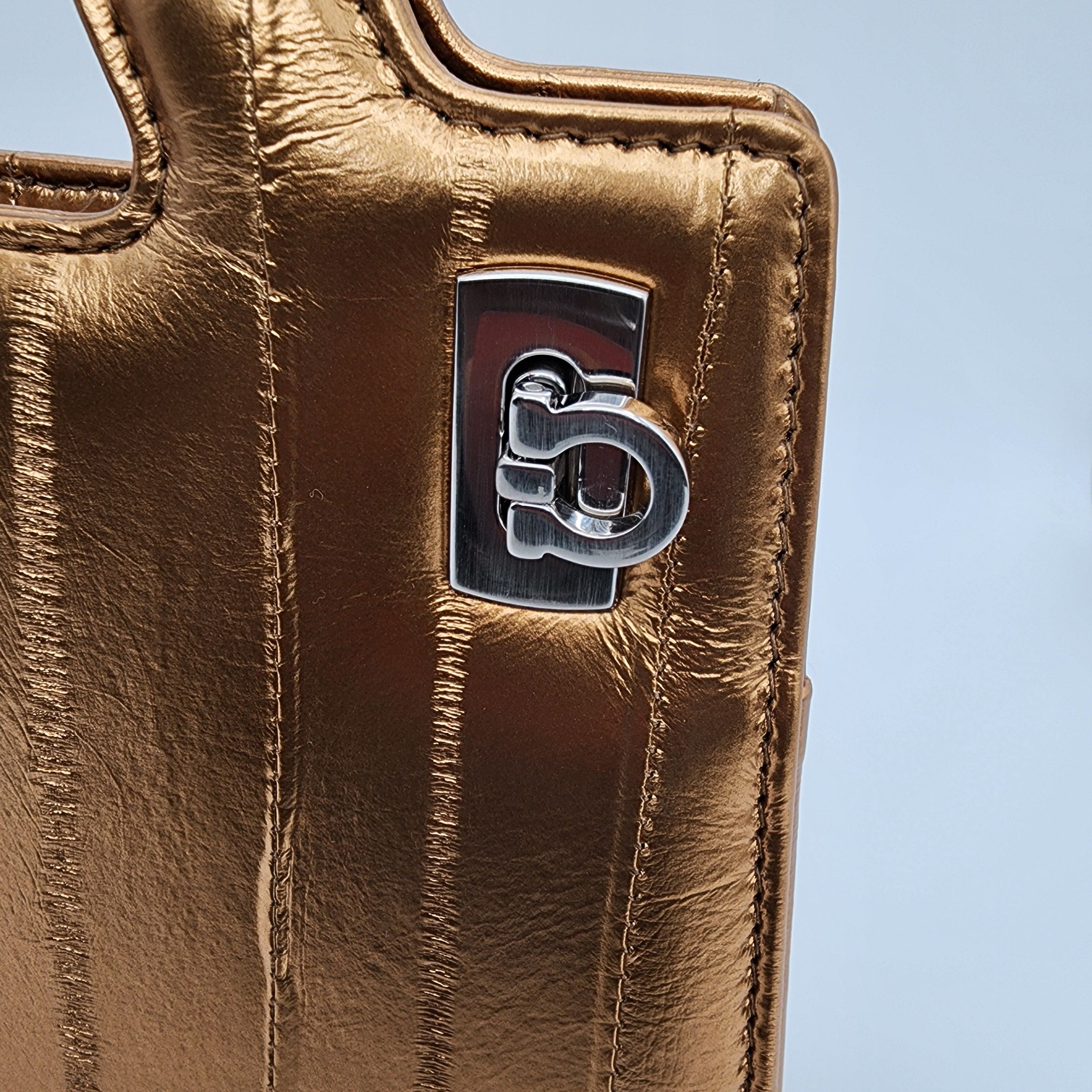 Salvatore Ferragamo Salvatore ferragamo wanda mini Tote bag Size ONE SIZE - 6 Thumbnail