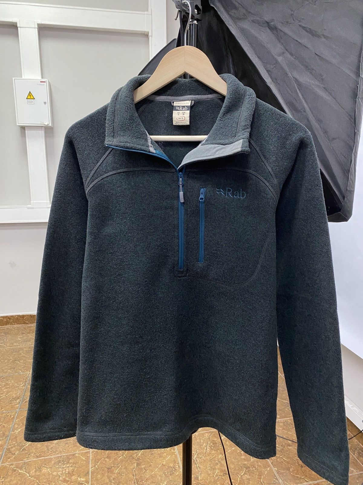 Rab 🧗🇺🇸 Y2K Rab Polartec Fleece Hoodie Rare Retro Hype Size US M / EU 48-50 / 2 - 1 Thumbnail