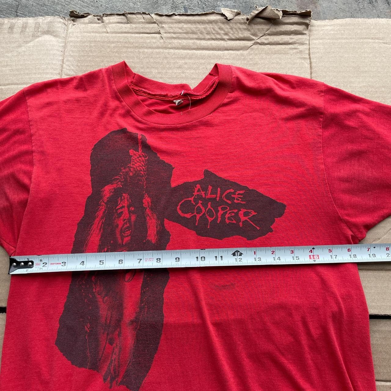Vintage Vintage 1988 Alice Cooper live in the flesh tour Tee Size US M / EU 48-50 / 2 - 4 Thumbnail