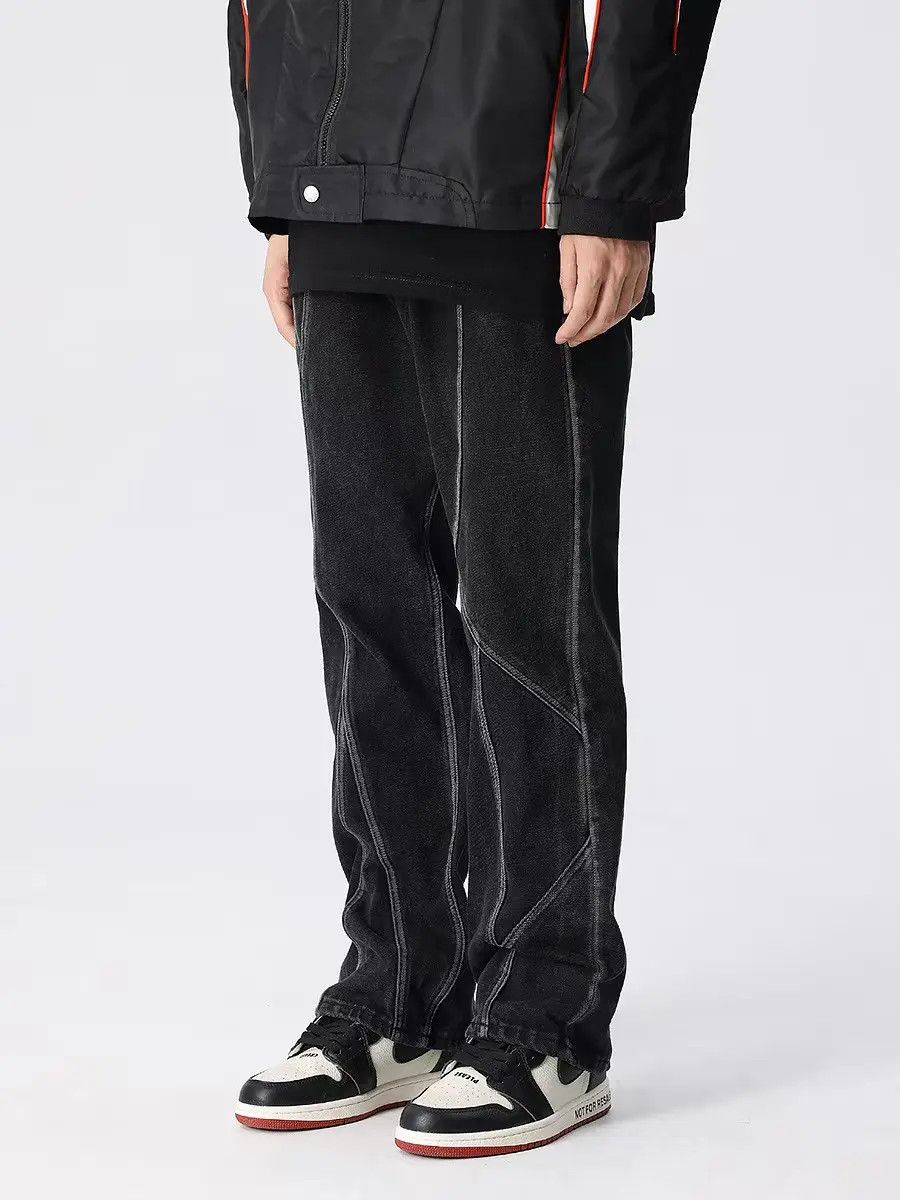 Designer × Japanese Brand Streetwear Designer Hip Hop Loose Casual Pants Size US 31 - 1 Thumbnail