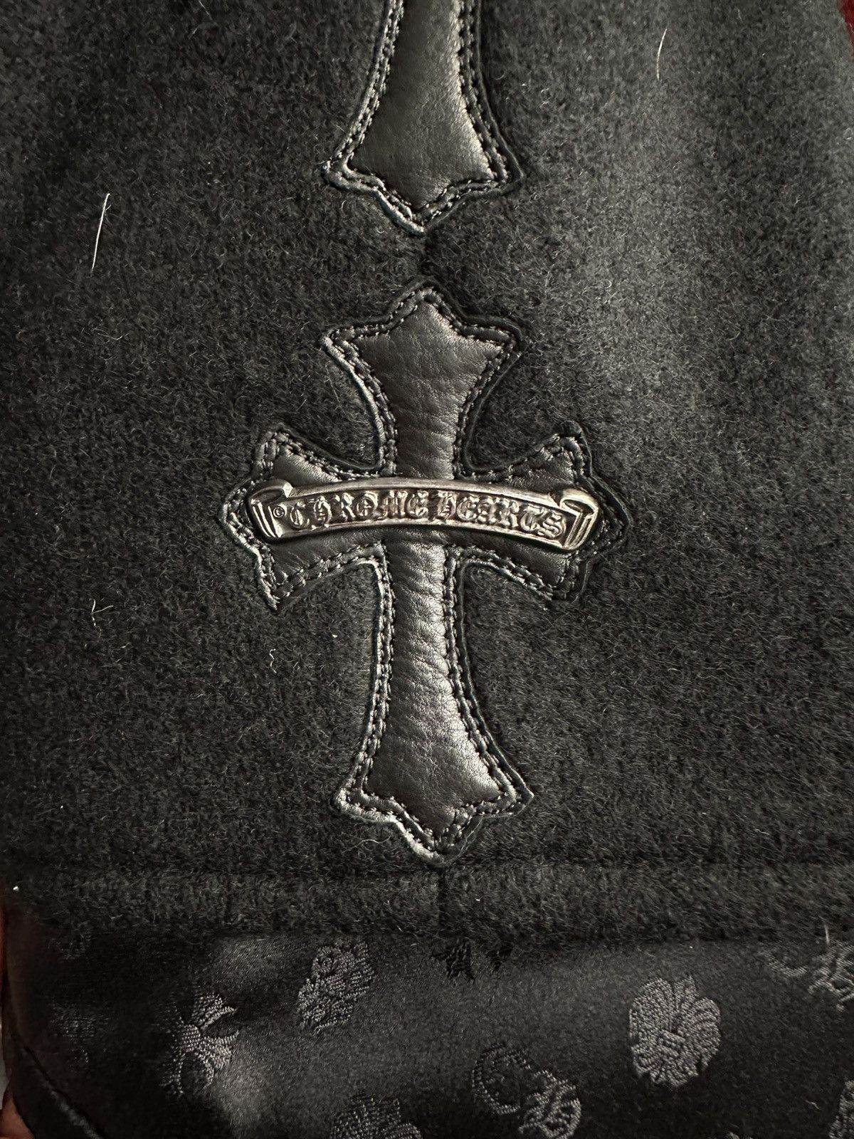 Chrome Hearts RARE Chrome Hearts Cashmere Cloak w Patches Down the Spine Size US S / EU 44-46 / 1 - 14 Thumbnail