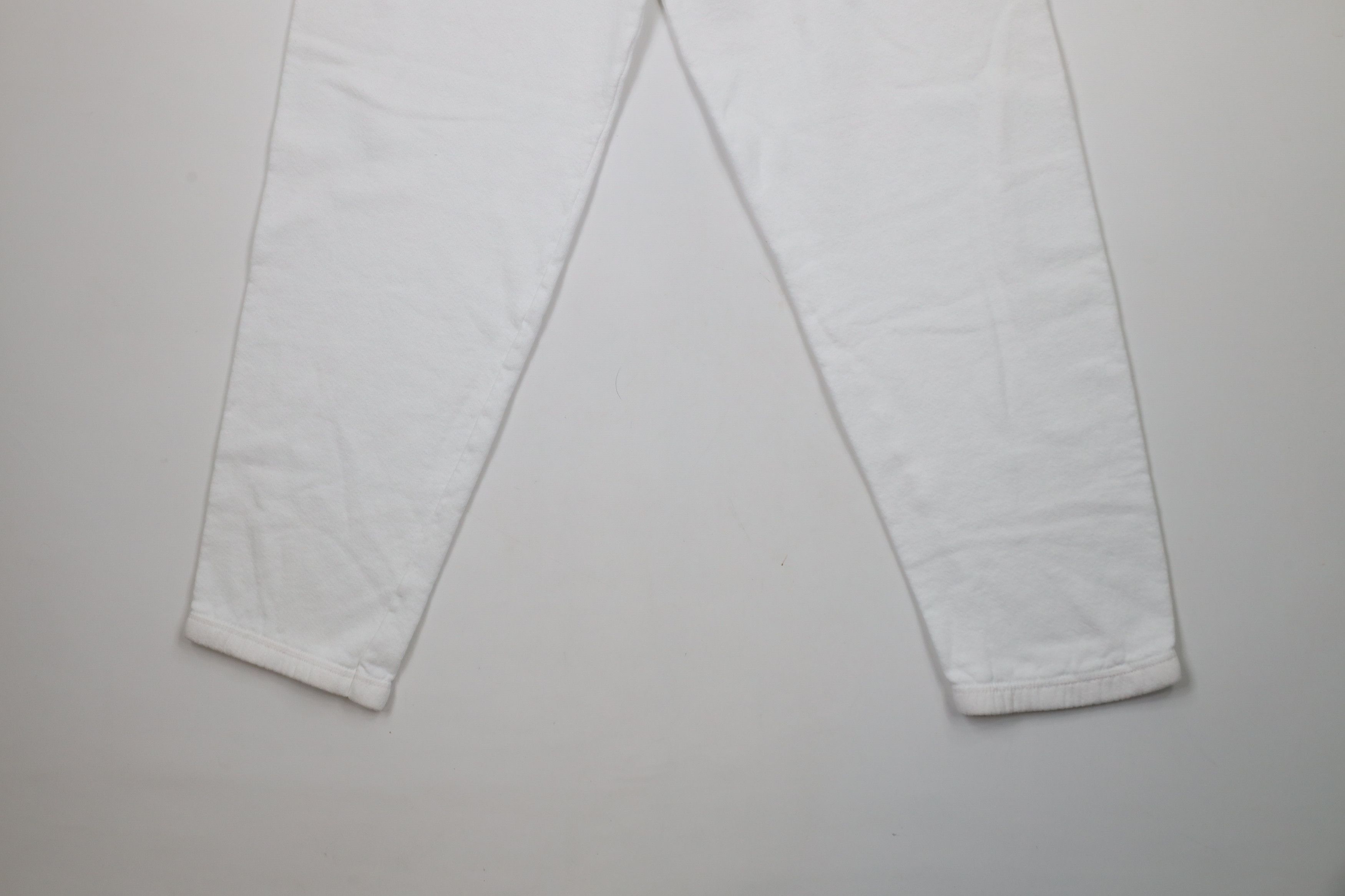 Vintage Vintage 90s Streetwear Blank Sweatpants Pants White USA Size 29" - 9 Thumbnail