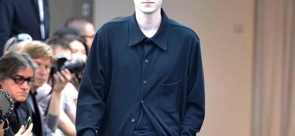 Yohji Yamamoto Yohji Yamamoto 11ss Show Style Extra Long Shirt Size US S / EU 44-46 / 1 - 6 Thumbnail