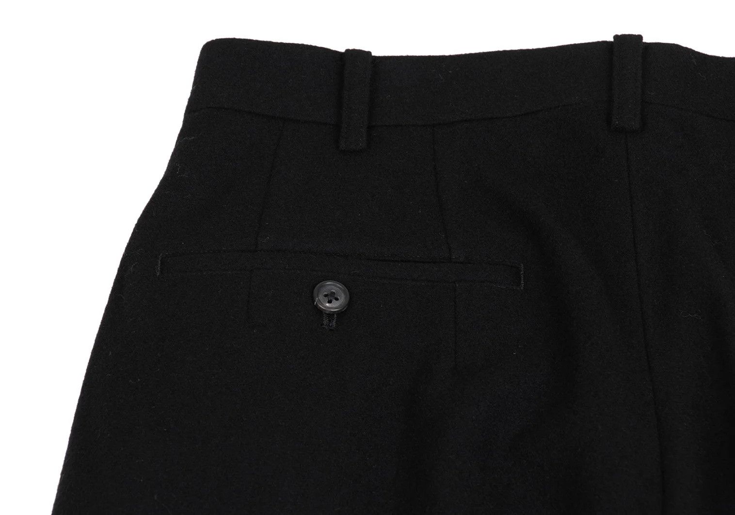 Yohji Yamamoto Yohji Yamamoto Felt Wool Tapered Pants Size US 36 / EU 52 - 12 Thumbnail