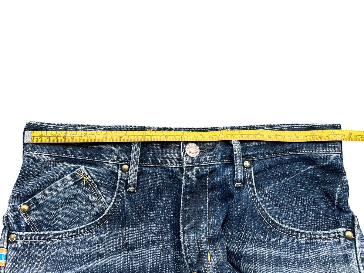 Edwin Vintage Edwin Function Buckle Back Baggy Denim Jeans 33x31 Size US 33 - 11 Thumbnail
