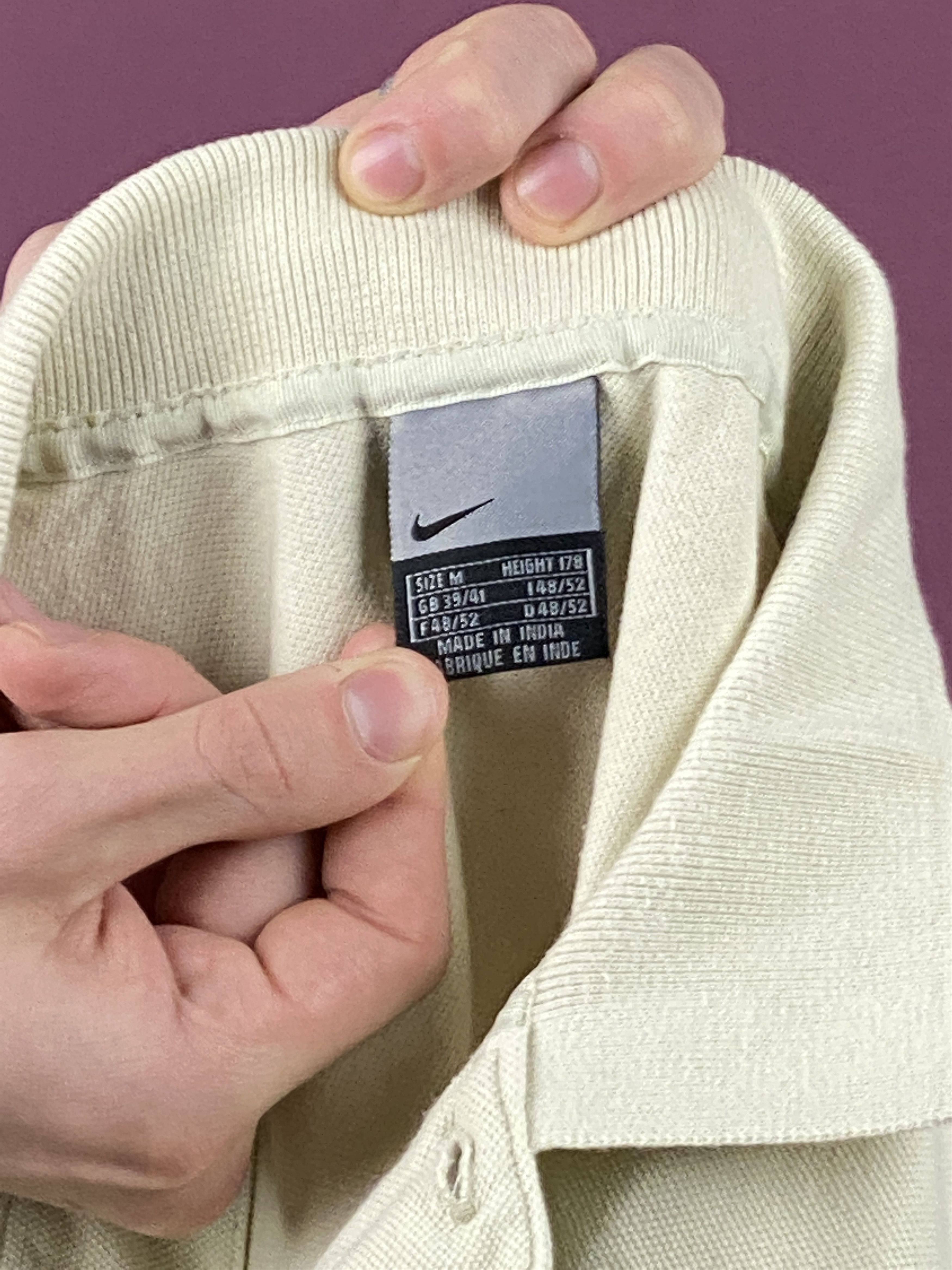 Nike × Vintage Nike Vintage Men's Polo Shirt - M Size US M / EU 48-50 / 2 - 6 Thumbnail