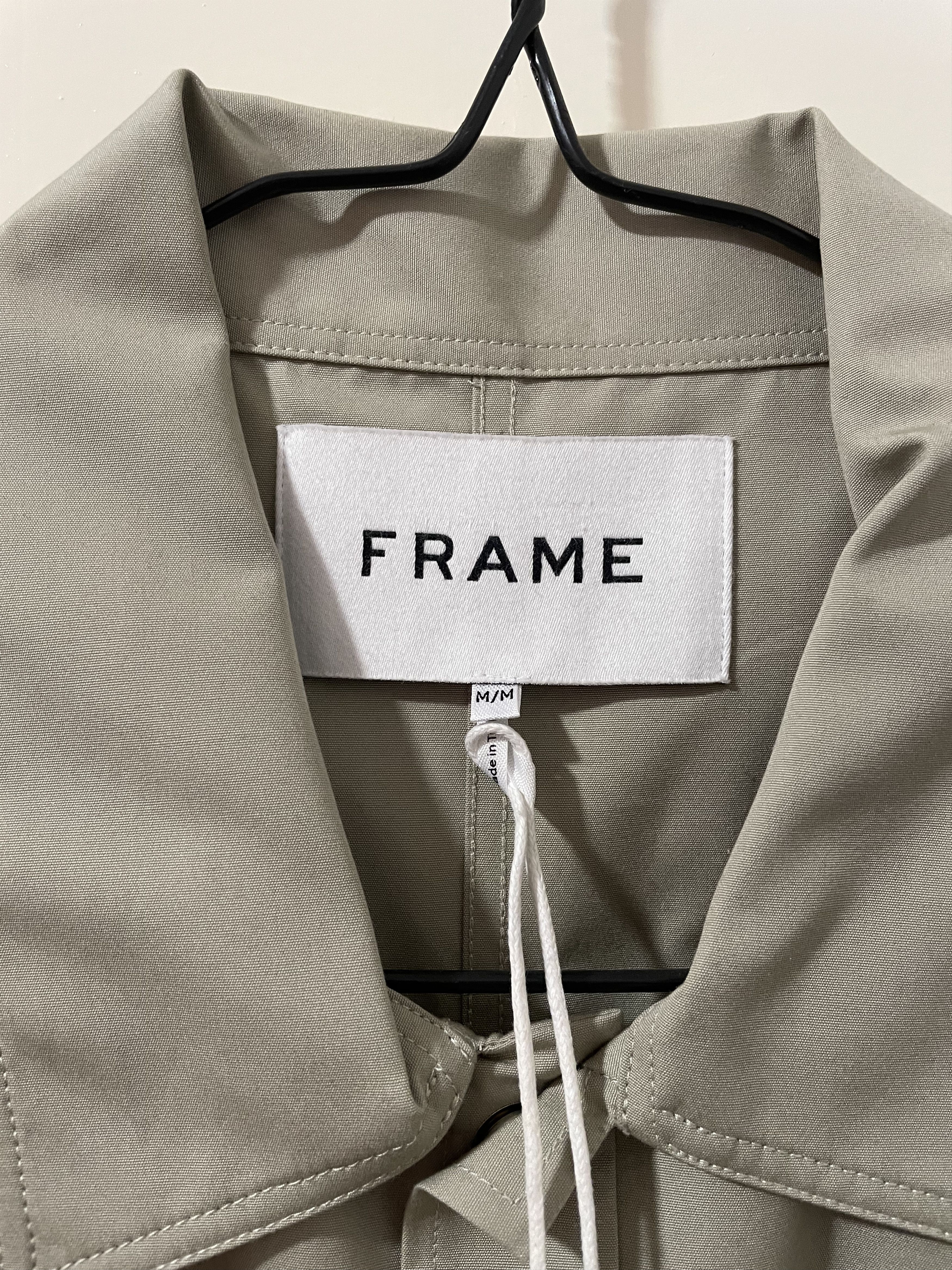 Frame Plaque Shirt Canvas Beige Size US M / EU 48-50 / 2 - 6 Thumbnail