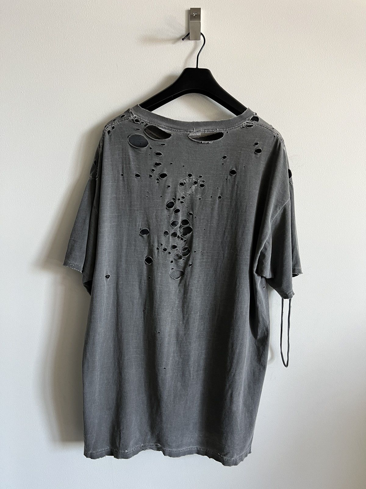 Vintage Vintage Thrashed Faded Distressed Oversized Numbers Tee Size US XL / EU 56 / 4 - 9 Thumbnail