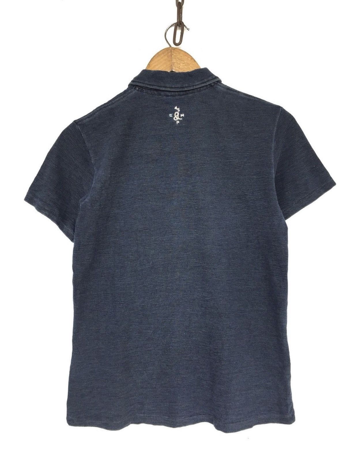 45rpm 💥45 Rpm Indigo Polo Shirt Size S / US 4 / IT 40 - 3 Thumbnail