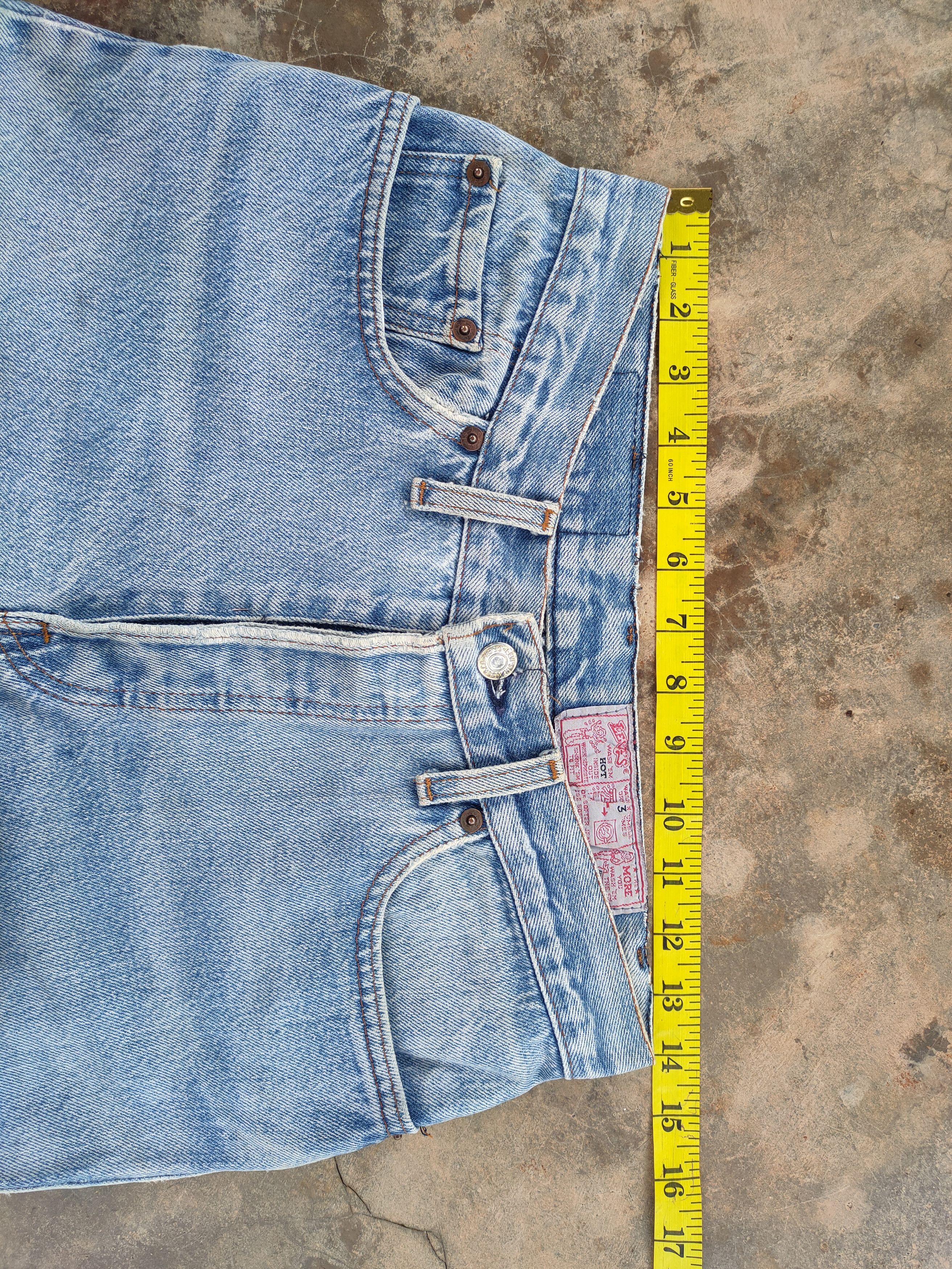 Levi's Vintage Clothing VINTAGE 80' LEVI'S 501 USA WOMAN FADED DENIM JEANS PANTS Size US 28 / EU 44 - 6 Thumbnail