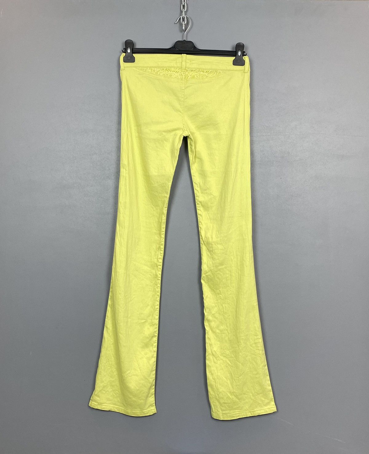 Versace Jeans Couture Versace Jeans Couture Trousers Jeans Women Size 31*45 Yellow Size 31" - 7 Thumbnail