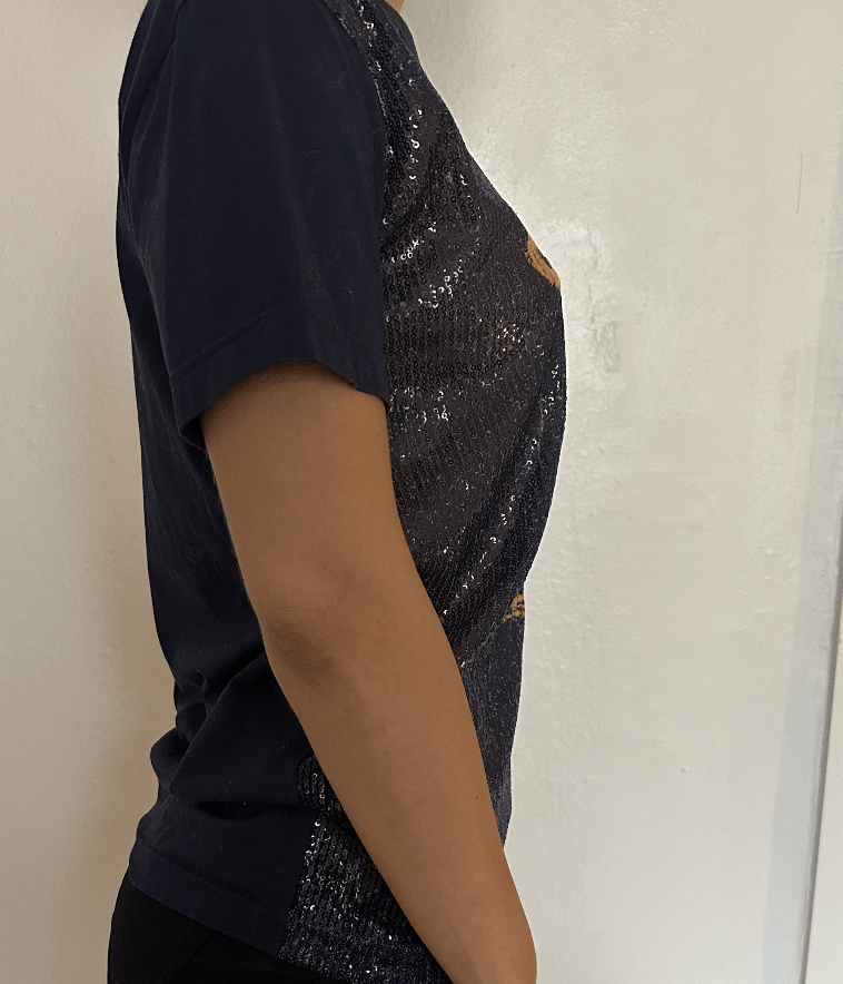 Comme des Garcons × Junya Watanabe Junya Watanabe Sequin Colton T-Shirt Size S / US 4 / IT 40 - 5 Thumbnail