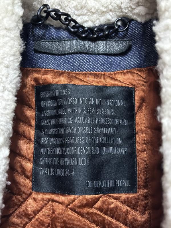 DRYKORN Drykorn Denim Jacket with Lining – Size M/L (EU 48) Size US L / EU 52-54 / 3 - 3 Thumbnail