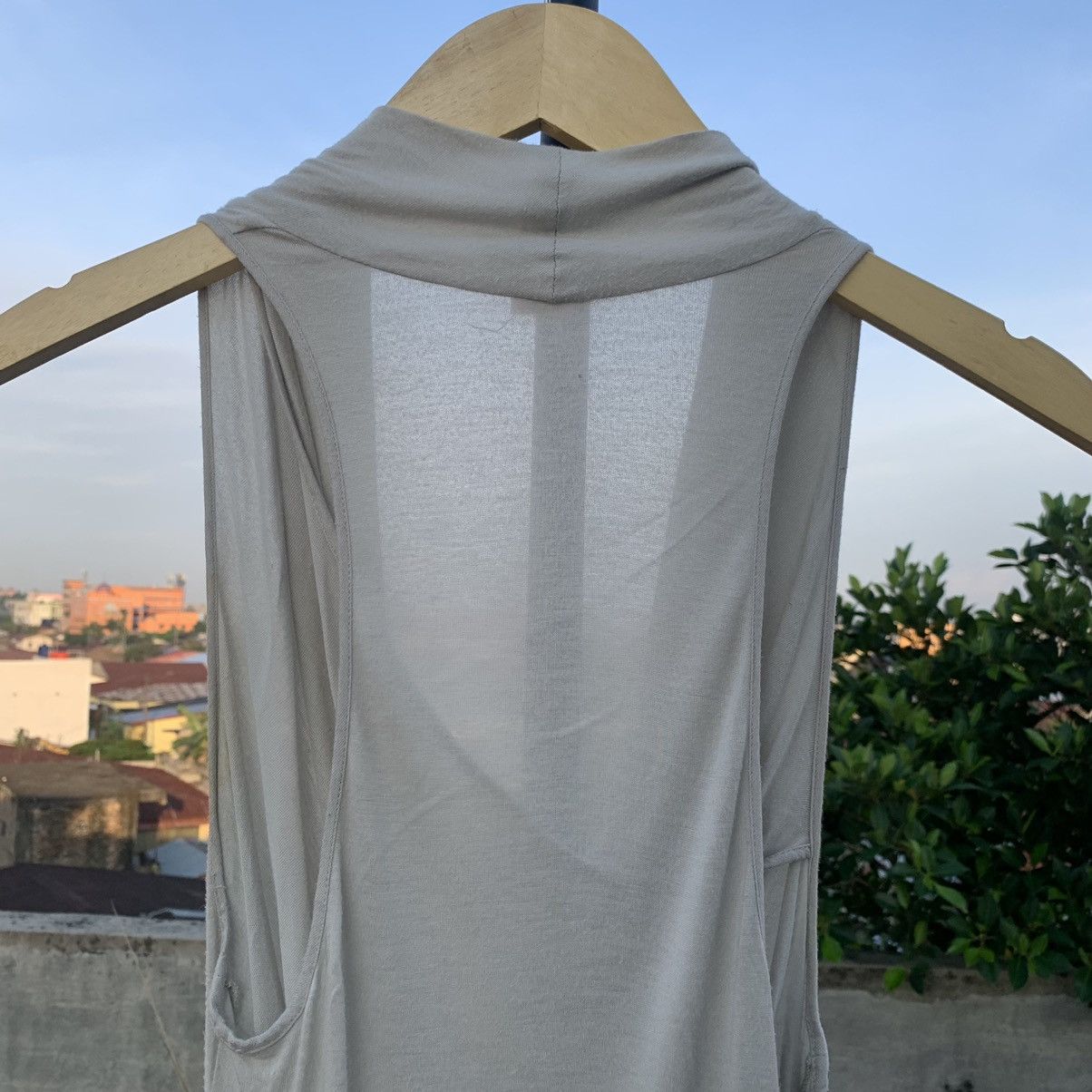 Helmut Lang HELMUT LANG Orbit Open-Shoulder Top Mini Dress Size S / US 4 / IT 40 - 8 Thumbnail