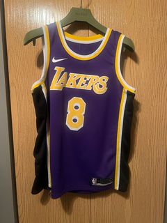 Kobe Bryant Vtg Authentic Nike Throwback Jersey 8 Yellow Rewind 61 LA  Lakers XXL
