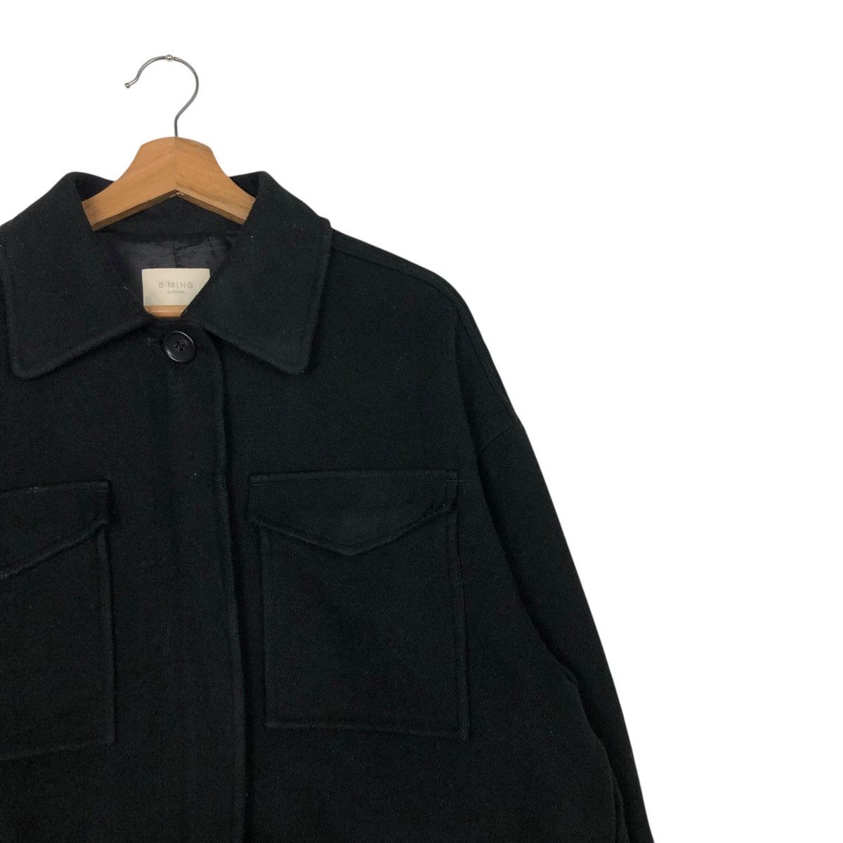 Beams Plus 📌Vintage Wool Biker Jacket B Ming Beams Issey Miyake Size US M / EU 48-50 / 2 - 7 Thumbnail