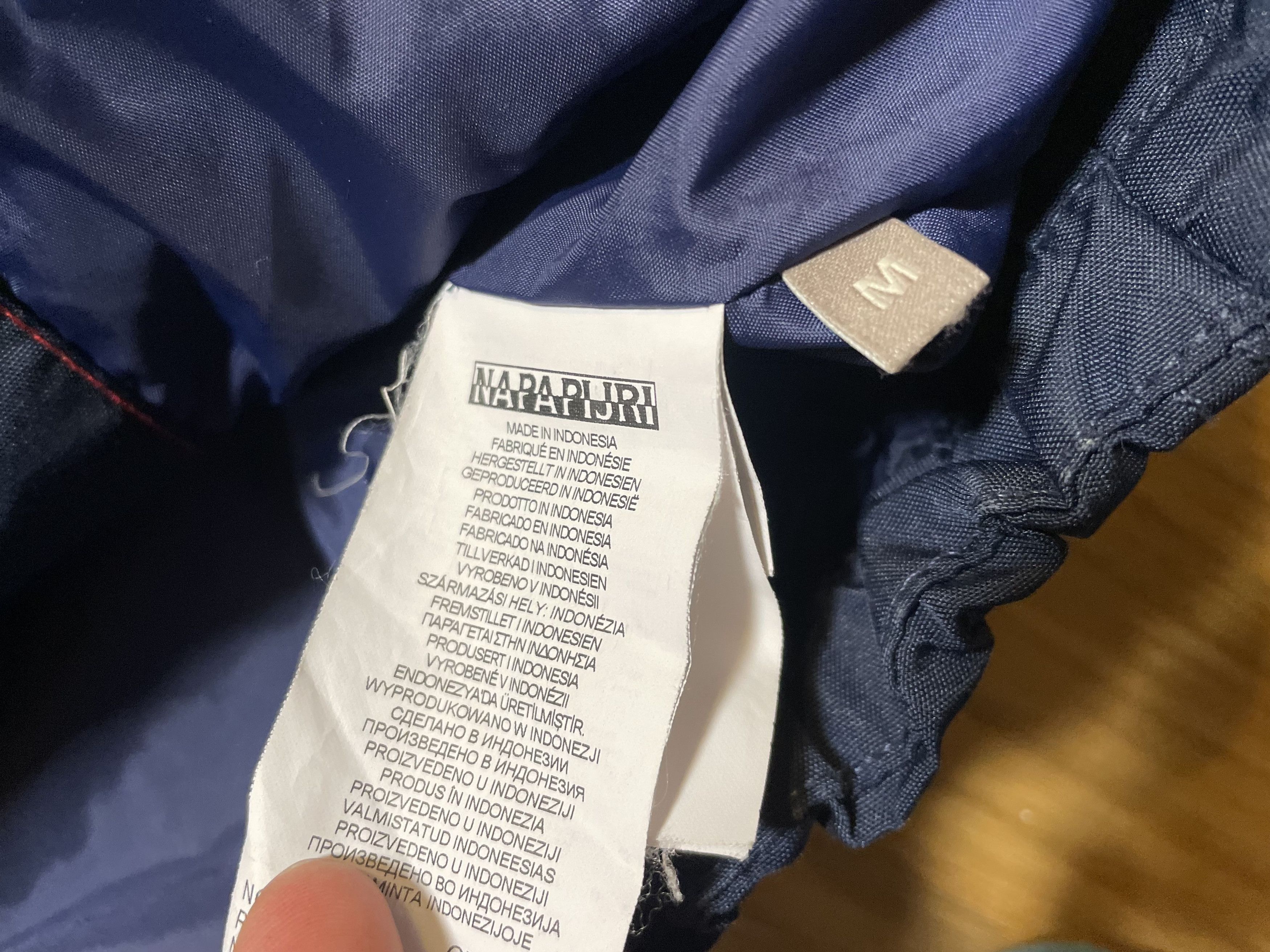 Napapijri Napapijri Navy Zip Jacket Size US M / EU 48-50 / 2 - 3 Thumbnail