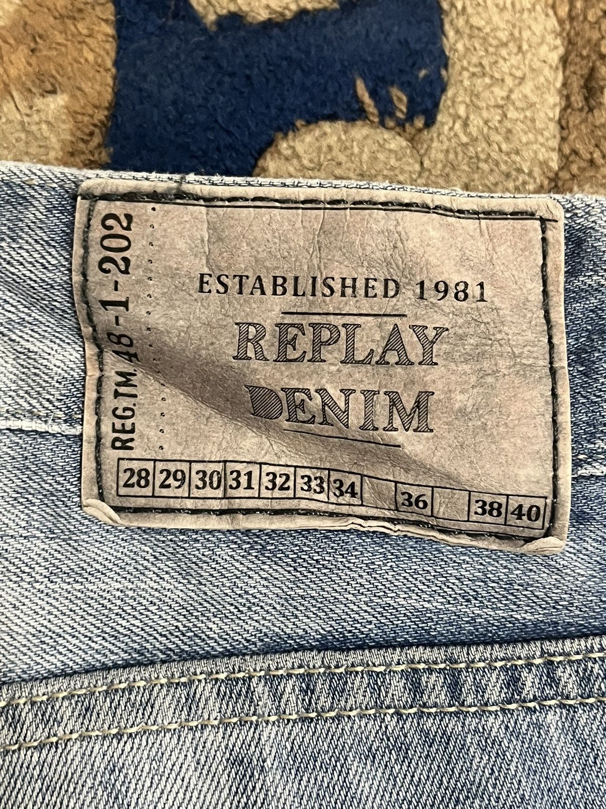 Replay Vintage Replay Distressed Denim Size US 33 - 10 Thumbnail