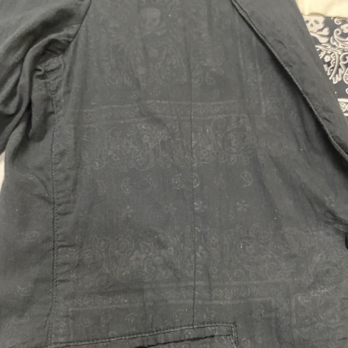 Skull Jeans by an Alchemist Skull bandana monogram blazer coat Size US M / EU 48-50 / 2 - 11 Thumbnail