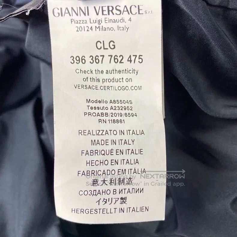 Versace Versace Medusa nylon jacket coat Size US M / EU 48-50 / 2 - 6 Thumbnail