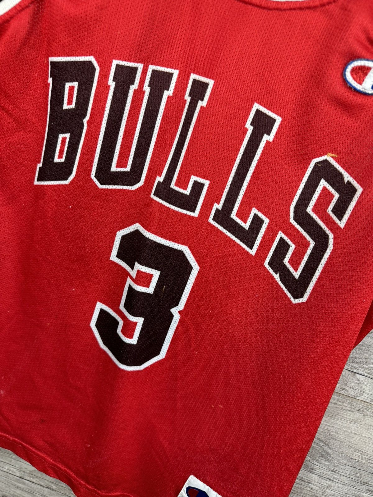 Champion × NBA CHAMPION CHICAGO BULLS CHANDLER NBA JERSEY 3 SIZE M Size US M / EU 48-50 / 2 - 14 Thumbnail