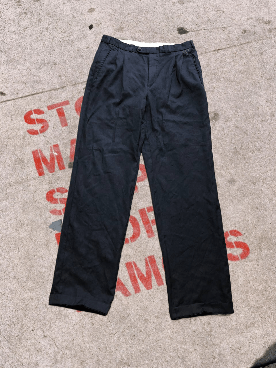 Yves Saint Laurent YVES SAINT LAURENT Men’s Vintage Pants Casual Everyday Fit Size US 31 - 1 Thumbnail