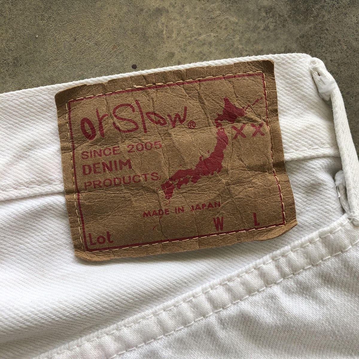 Japanese Brand × Orslow ORSLOW Japan Lot 107 Selvedge Denim Jeans Size US 30 / EU 46 - 10 Thumbnail