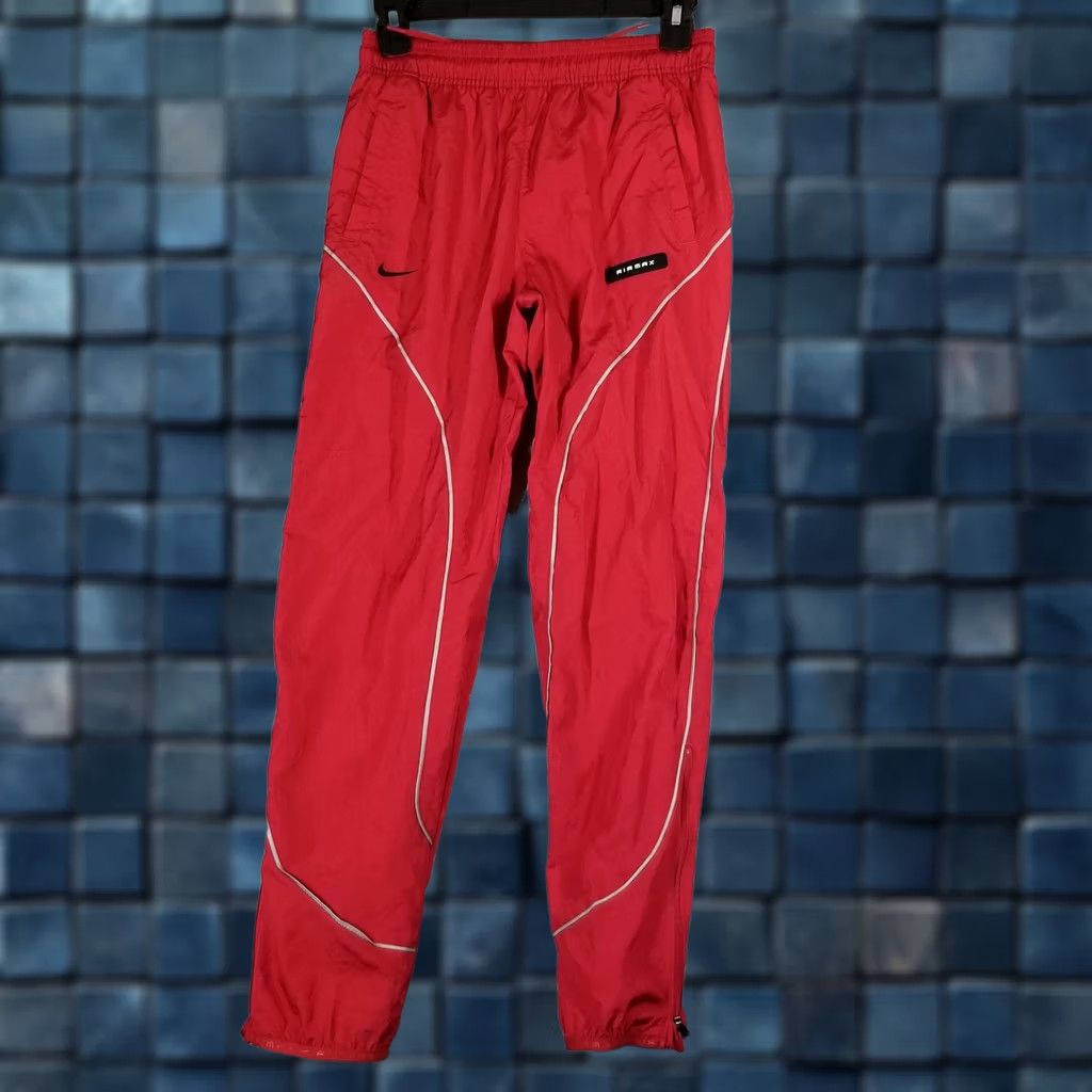Nike Nike Air Max Pants Boys M Red FD3156-636 Nylon Windbreaker Track Athletic Size US 31 - 1 Thumbnail