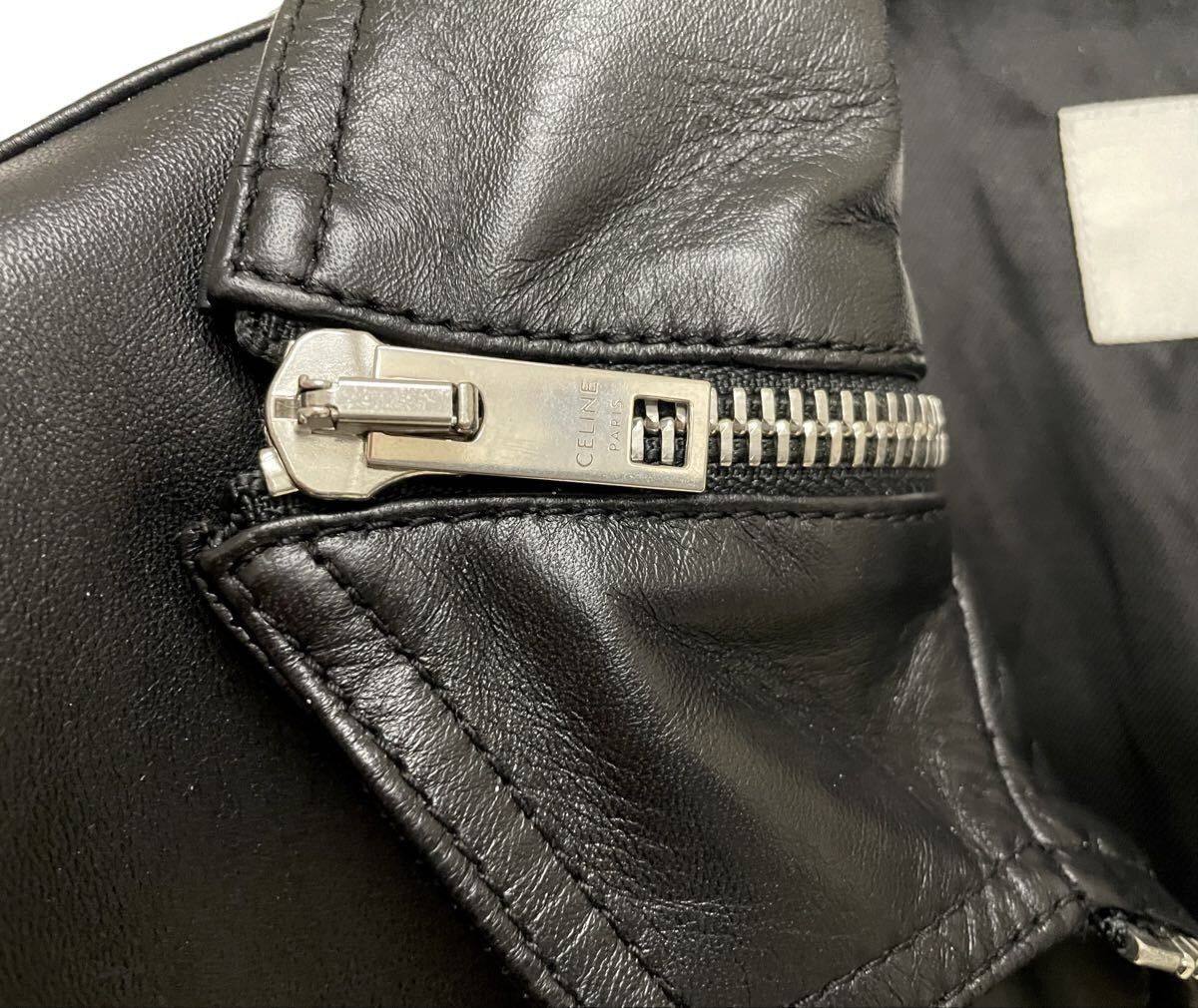 Celine Celine 23SS Leather Jacket *press exclusive Size US S / EU 44-46 / 1 - 4 Thumbnail