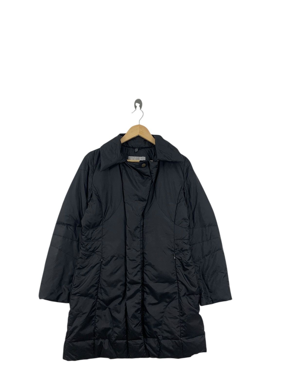 Max Mara Vintage MAX MARA Made In Italy Puffer Trench Coat Jacket Size S / US 4 / IT 40 - 4 Thumbnail