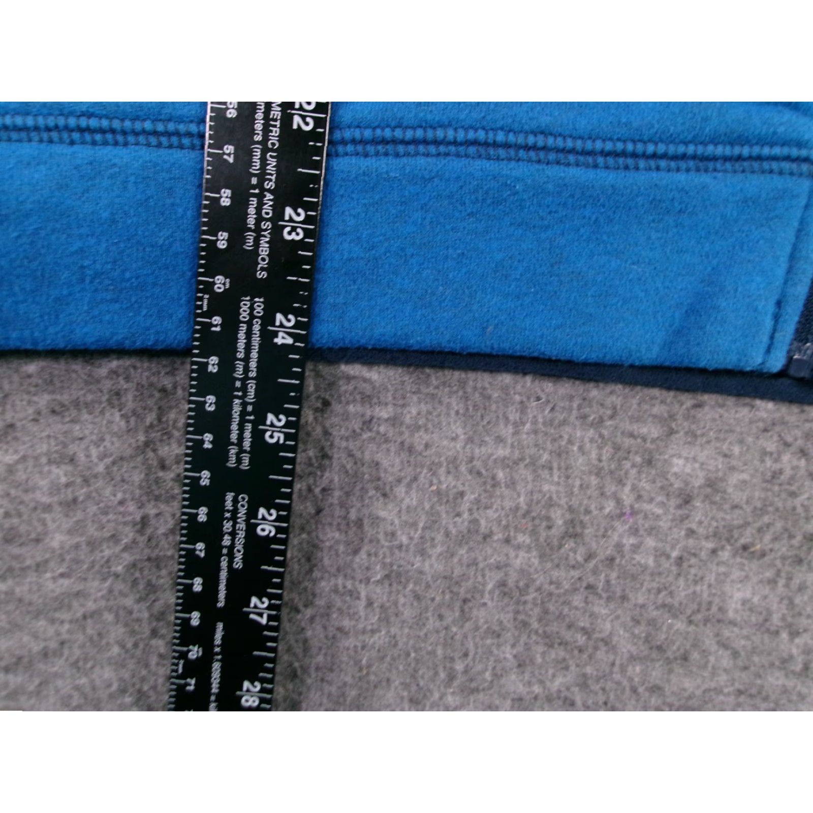 Tek Gear Tek Gear Hoodie Men Large Blue Full Zip Colorblock Sweatshirt Casual Everyday Size US L / EU 52-54 / 3 - 5 Thumbnail