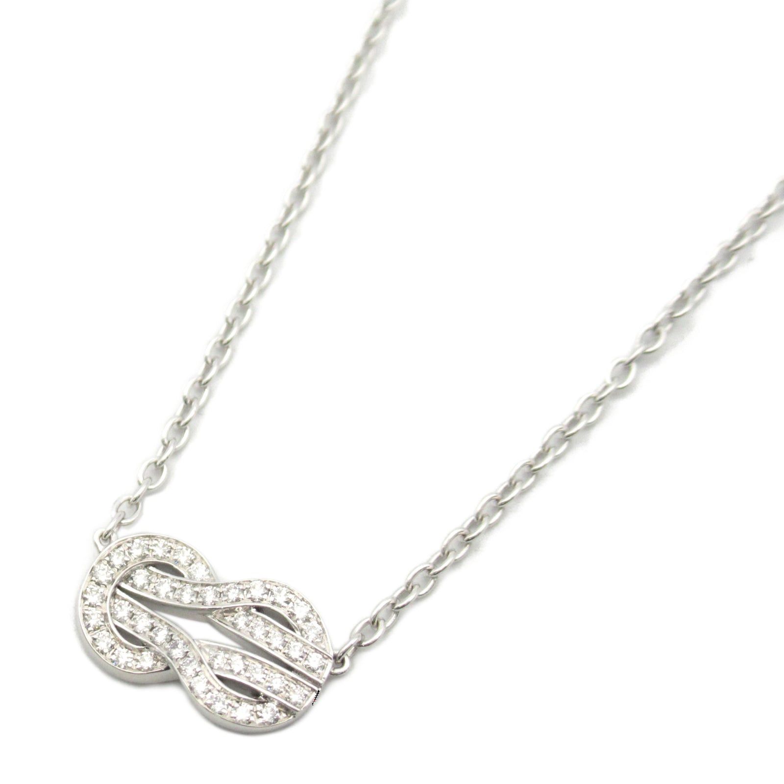 FRED Fred Chance Infini Diamond Necklace K18Wg (White Gold) Clear Size ONE SIZE - 1 Thumbnail