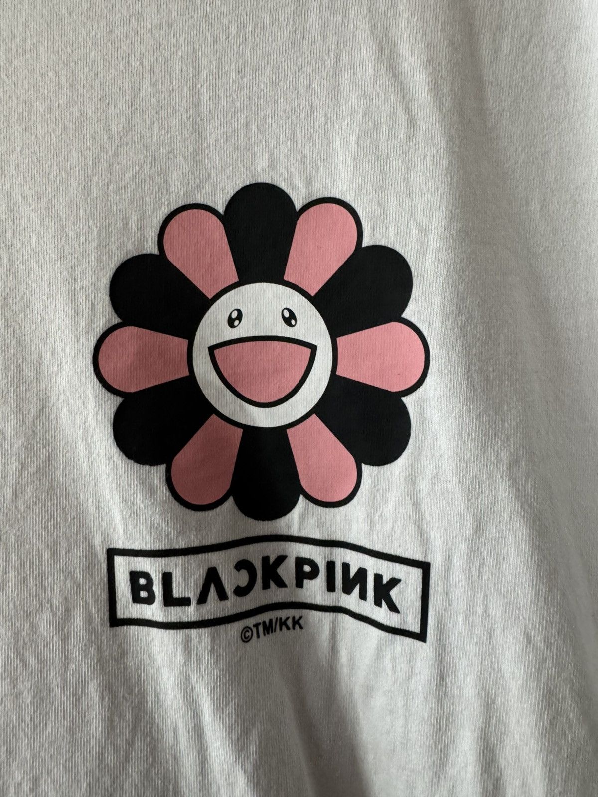 Takashi Murakami White Black Pink Takeshi Murakami Flower Graphic T-Shirt. Size US XXL / EU 58 / 5 - 2 Thumbnail