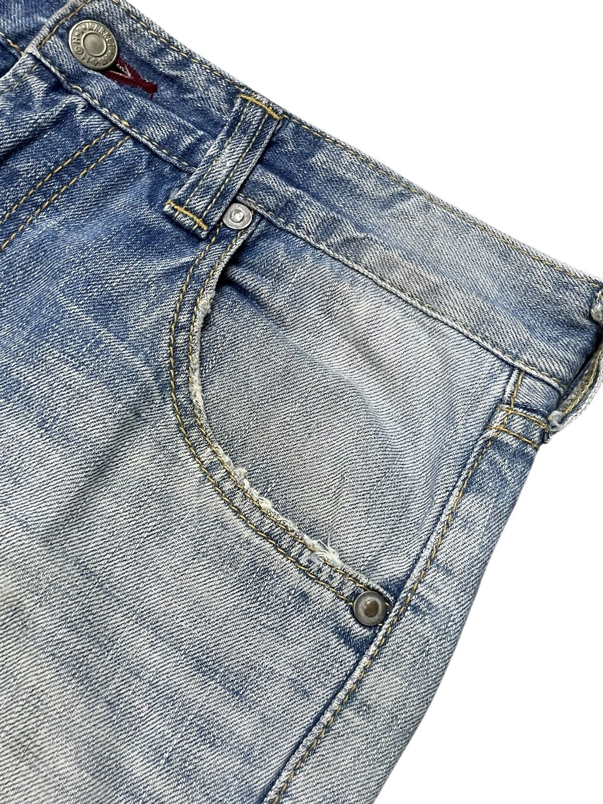 Blue Blue Japan Blue Blue Japan Light Indigo Wash Faded Jeans Size US 30 / EU 46 - 9 Thumbnail