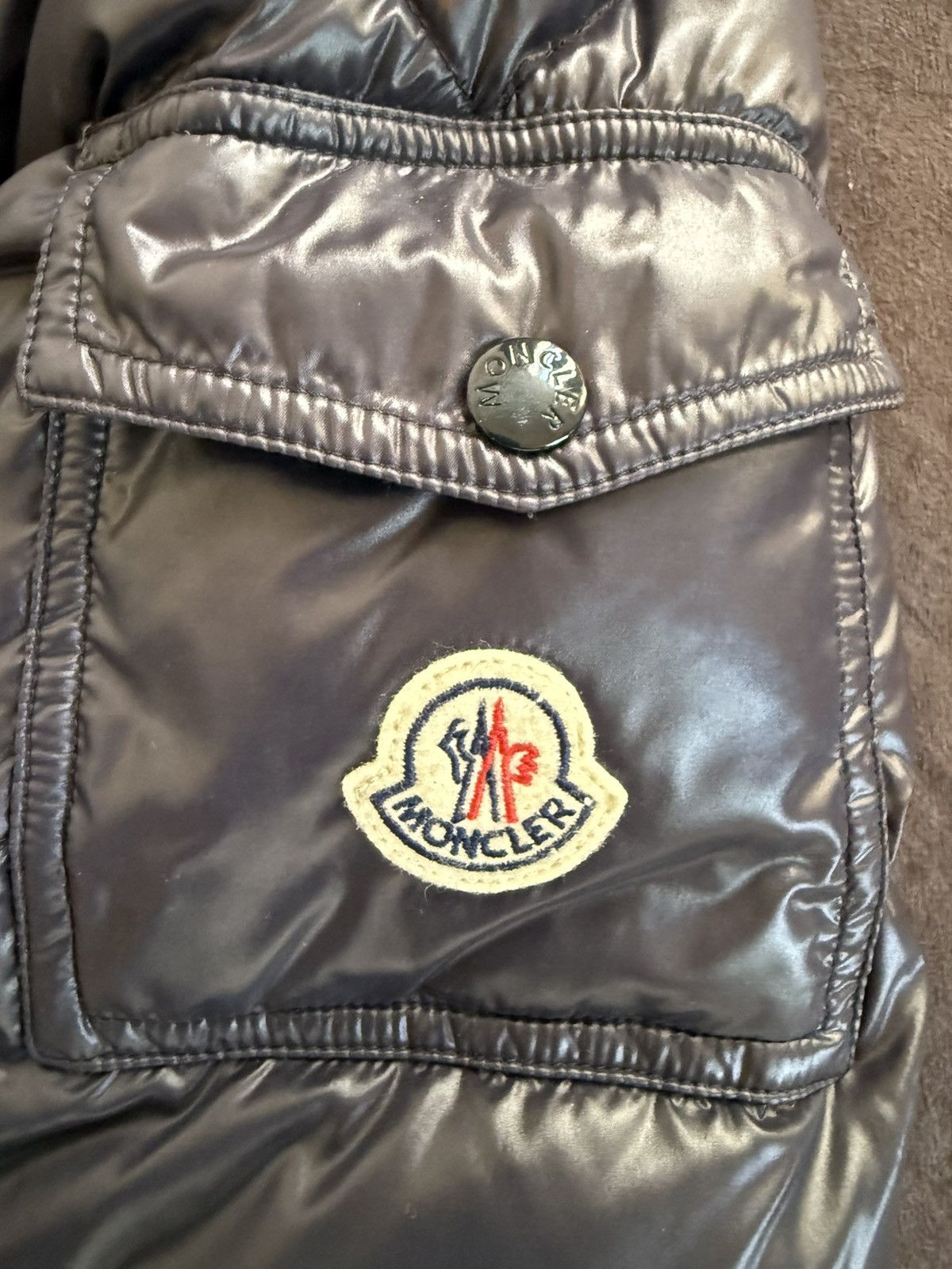 Moncler Moncler Maya Giubbotto Puffer Jacket Navy Blue Size US XXL / EU 58 / 5 - 10 Thumbnail