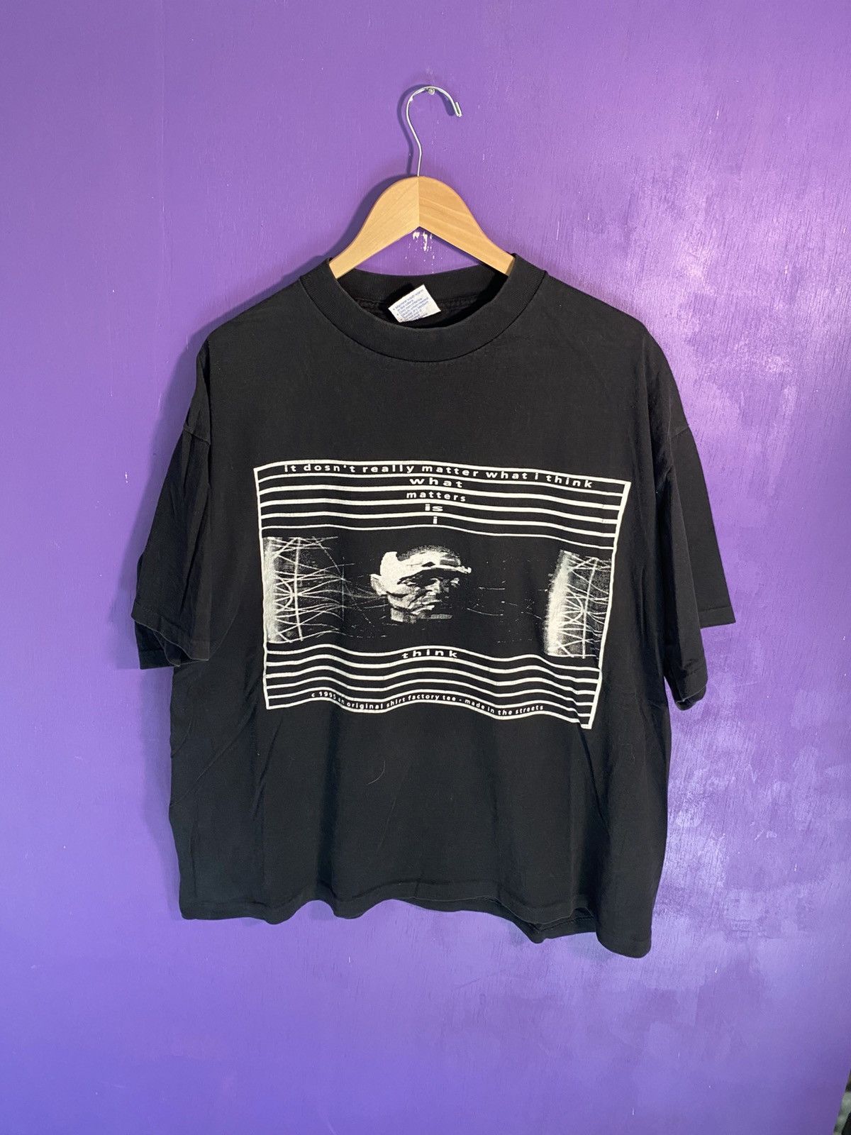 Arts & Science Vintage 1995 what matters is think art tee Size US XXL / EU 58 / 5 - 1 Thumbnail