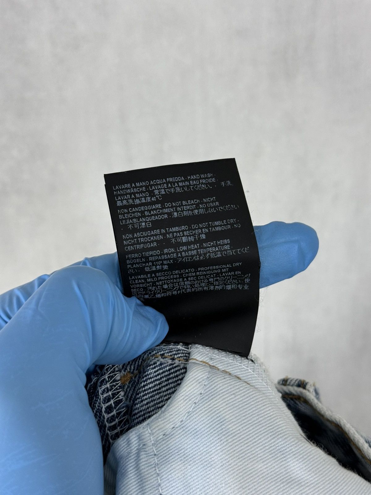 Balenciaga Balenciaga FW17 Mens Denim Jeans Pants Made In Japan Size 27 Size US 27 - 20 Thumbnail