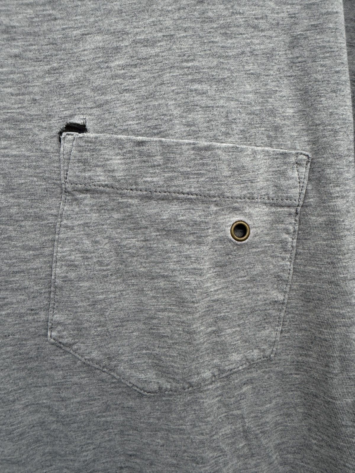 A.P.C. Vintage APC heather gray pocket tee Size US XS / EU 42 / 0 - 3 Thumbnail