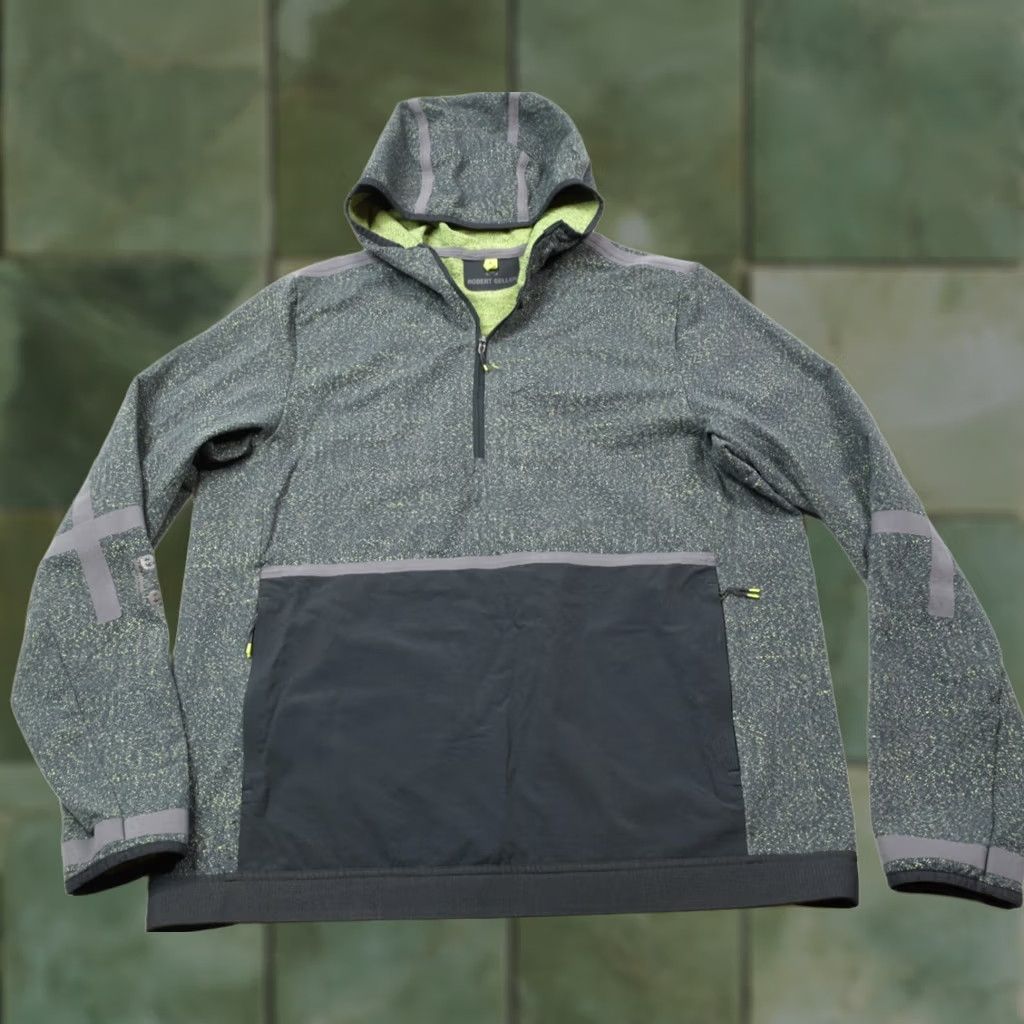Lululemon Lululemon Take the Moment Running Jacket Gray Green Gym Mens Large Athletic Hooded Pockets Reflective 90s? Size US L / EU 52-54 / 3 - 1 Thumbnail