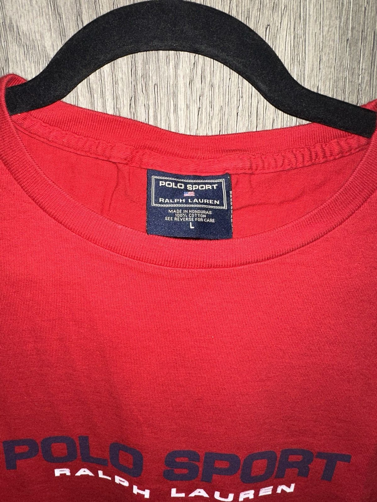 Polo Ralph Lauren Vintage Polo Sport Spell Out T-shirt Size US L / EU 52-54 / 3 - 2 Thumbnail