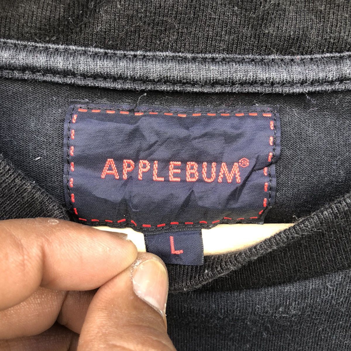 Japanese Brand × Vintage Japanese Brand APPLEBUM Tshirt Size US L / EU 52-54 / 3 - 6 Thumbnail