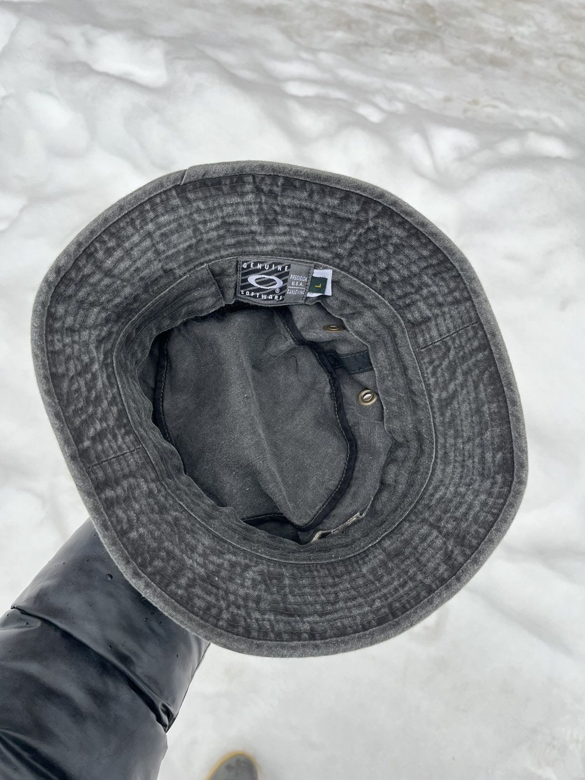 Oakley Rare Graphite Panama Hat L – Double Logo / Cargo Style Size ONE SIZE - 6 Thumbnail