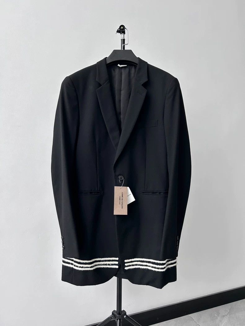 Comme Des Garcons Flocked Long Suit