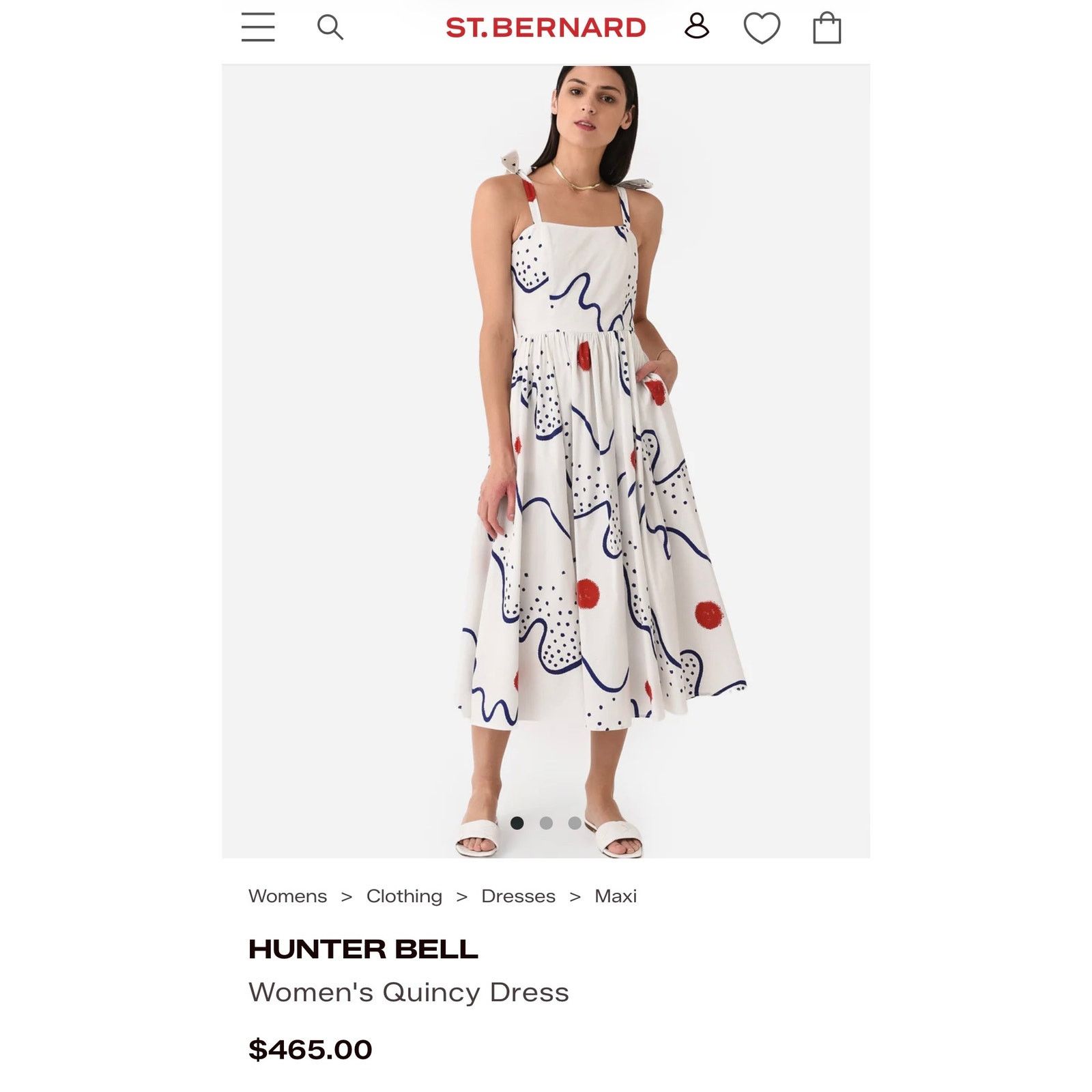 Hunter Bell HUNTER BELL Women's Quincy Dress Size 10 Altered Size L / US 10 / IT 46 - 1 Thumbnail