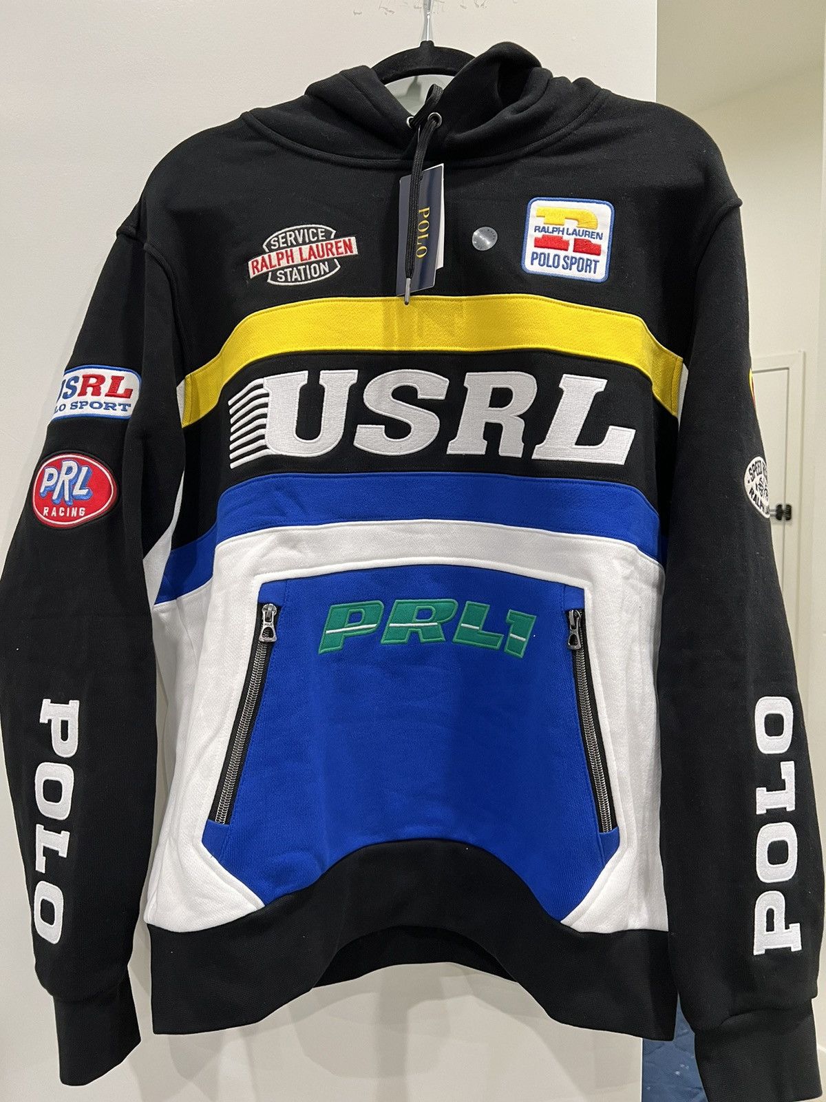 Polo Ralph Lauren Racing Hoodie Grailed
