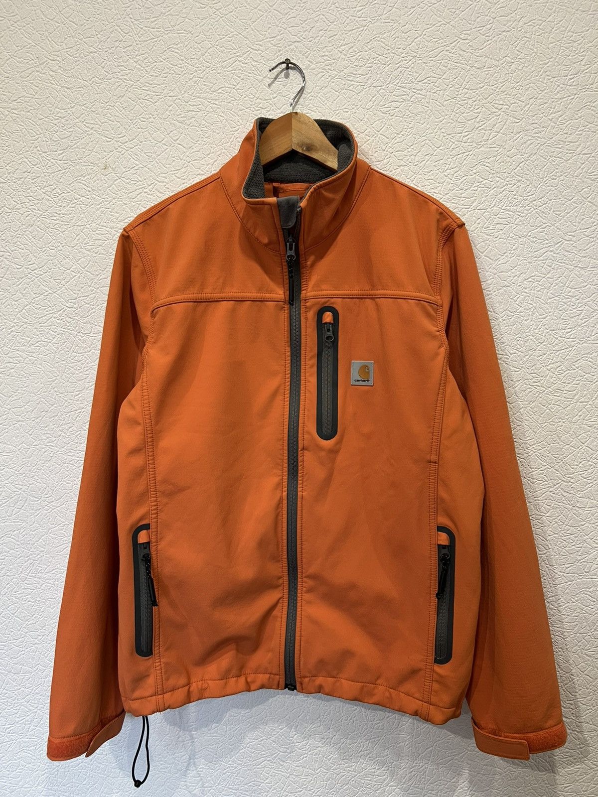 Carhartt Carhartt Vintage Orange Nylon Jacket Mens Size US S / EU 44-46 / 1 - 1 Thumbnail