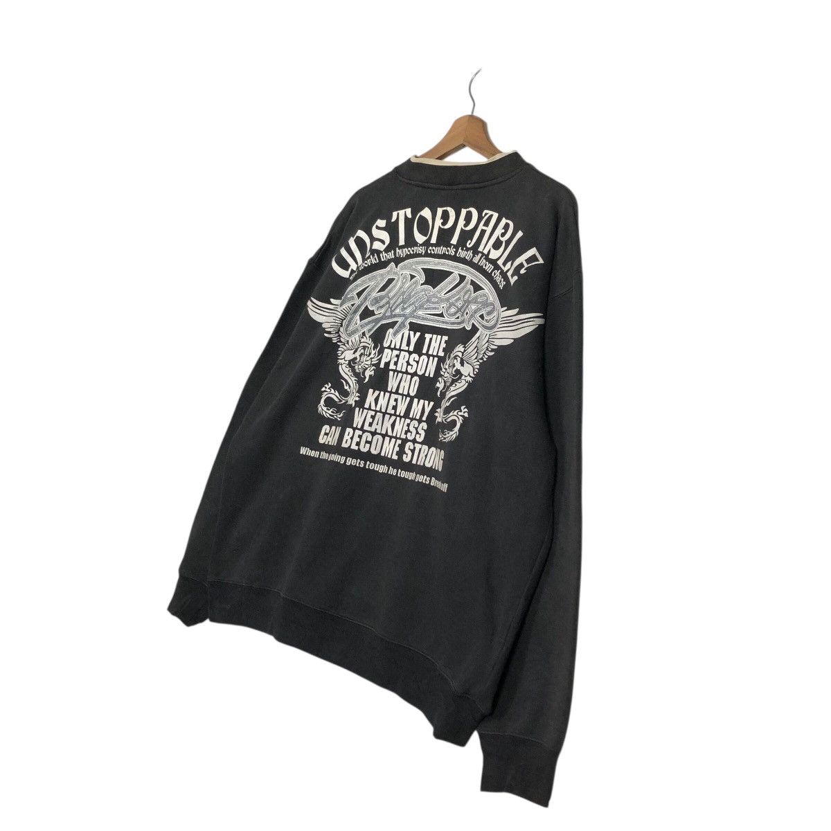 Japanese Brand 📌Vintage Sweatshirt Break Off Unstoppable Issey Miyake Size US L / EU 52-54 / 3 - 11 Thumbnail