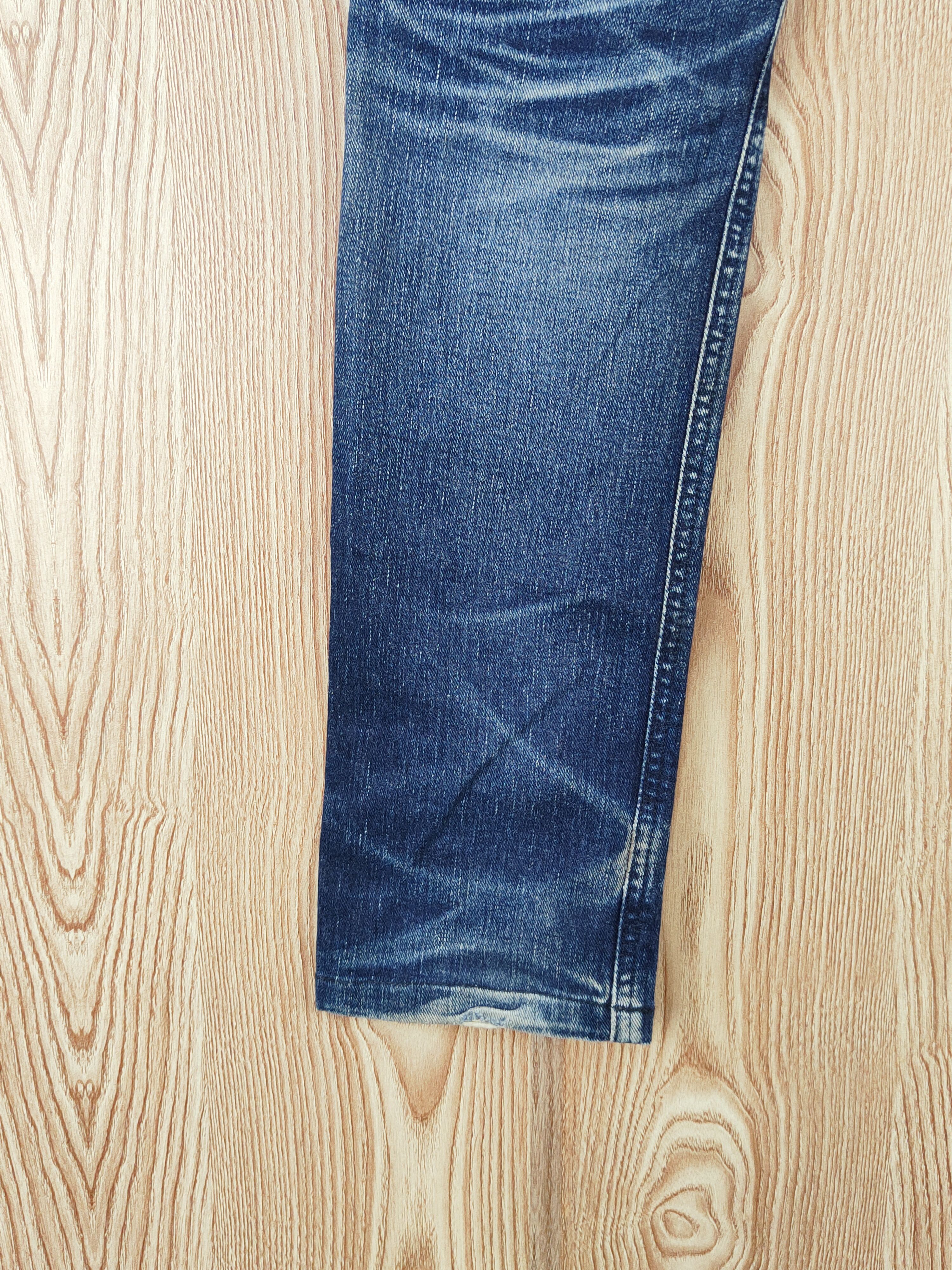 Japanese Brand Lee Dark Blue Distressed Ripped Jeans #W795 Size US 29 - 10 Thumbnail