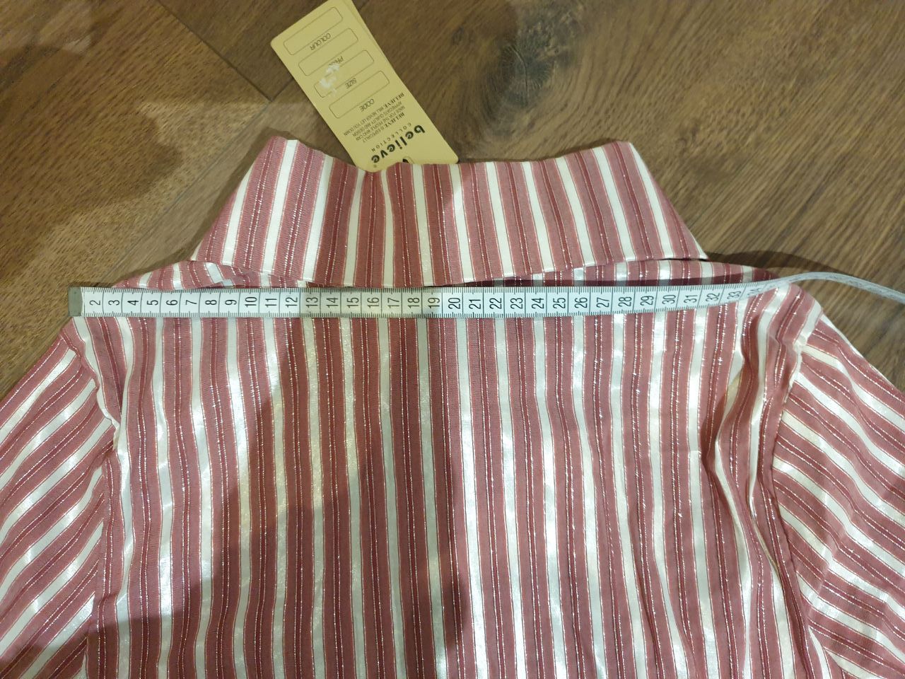 Other Womens Pink striped shirt sz M Size M / US 6-8 / IT 42-44 - 7 Thumbnail
